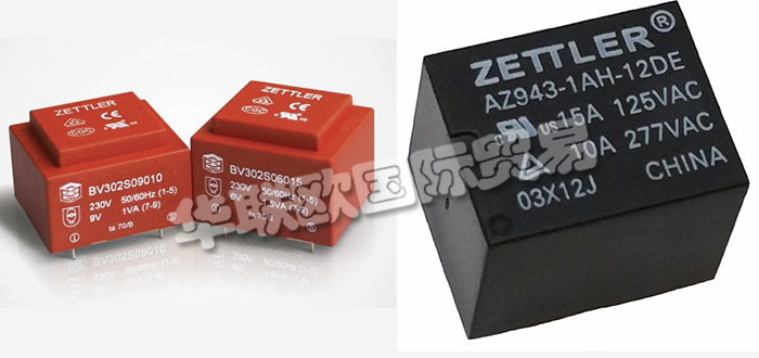 德國ZETTLER公司主要供應：德國賽特勒繼電器,ZETTLER變壓器，貼片式變壓器，環形變壓器，密封變壓器，電流互感器，電源模塊，溫控器，接觸器，太陽能繼電器等產品。