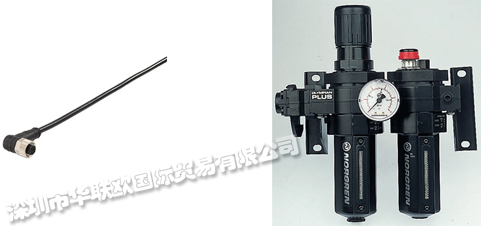 英國諾冠NORGREN G 1/4 FRL，自動排水器，40ΜM 過濾尺寸 - 帶壓力表